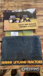 Leyland Gold range, a folder of brochures covering sales and service training