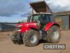 2017 MASSEY FERGUSON 7718 Dyna-VT 4wd 50kph TRACTOR Fitted with Zuidberg front linkage and PTO, rear linkage, PTO, PUH, cab and front axle suspension, on Michelin Multibib 650/65R38 rear and Michelin Multibib 540/65R28 wheels and tyres. On farm from new R