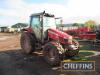 2013 MASSEY FERGUSON 5440 Dyna 4 4wd 40kph TRACTOR Fitted with rear linkage, PUH, PTO, cab suspension on Firestone 540/65R34 rear and Firestone 440/55R24 front wheels and tyres. Damage to cab roof. Reg. No. VX13 FCC Serial No. D080051 Hours: 6,821 FDR: 15