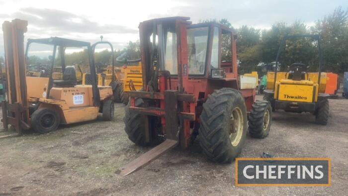 Manitou 4x4 Masted Forklift Ser. No. 77613