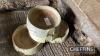 4no. ACO concrete water bowls/leg pads