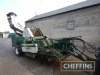 Garford Victor trailed 4-row sugar beet harvester with Garford front mounted haulm topper and front tractor linkage Serial No. 98V5126