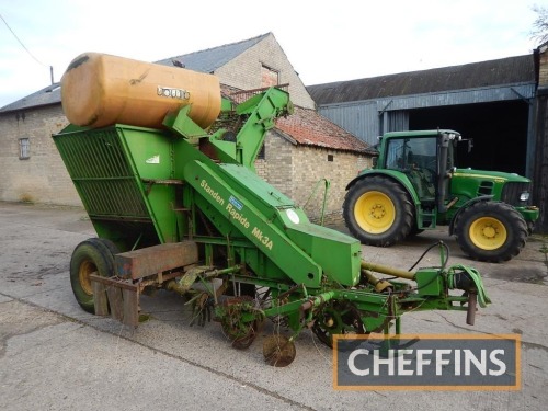 Standen Rapide MK3A trailed single row sugar beet harvester, for spares only