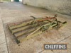 Mounted Dutch harrow with crumbler bar, 10ft