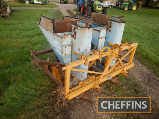 Root Harvesters mounted 2-row potato planter