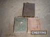 3no. 2gallon petrol cans (Shell-Mex, Esso and Shell Motor Spirit)