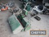 Atco cylinder mower with collector, seat and roller