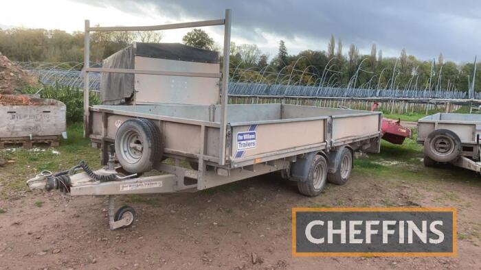 2007 Ifor Williams 2CB LM146G tandem axle trailer