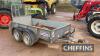 Ifor Williams GD84G-TA tandem axle trailer with manual loading ramp Serial No. SCK60000050459305