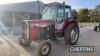 Massey Ferguson 698T 2wd Tractor c/w registration documents in office Reg. No. C638 KBE C/C: 87019310