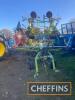 2015 Claas Volto 1300 trailed hydraulic folding grass tedder Serial No. 63101587