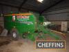 2012 McHale Fusion 2 trailed single axle baler/wrapper on 560/60R22.5 wheels and tyres Serial No. 655451 Bale count: 21,792