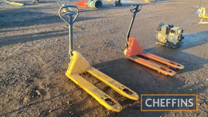 Metal Hand Pallet Truck C/C: 84279000