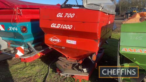 Kuhn Axera-H 1102 EMC Fertiliser Spreader c/w control box in office C/C: 84324200