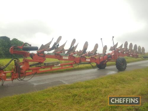 Gregoire Besson 10 Furrow Semi Mounted Reversible Plough C/C: 84321000