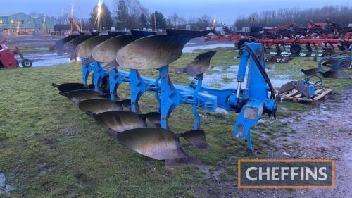 Lemken 5 Furrow (4+1) Reversible Plough 140mm beam C/C: 84321000