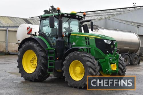 2020 JOHN DEERE 6250R AutoPower (Ultimate Edition) 50kph 4wd TRACTOR Fitted with front linkage and PTO, cab and front suspension, Ultimate Edition, hydraulic top link, Starfire 6000 dome unlocked to SF1 and air brakes on 710/70R42 Michelin MachXBib rear a