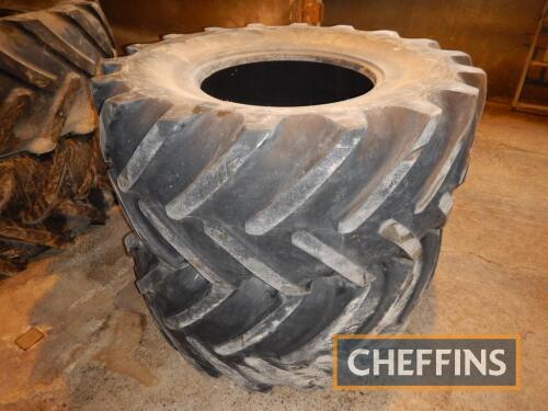 Pr. Michelin MachXBib 600/70R28 tyres