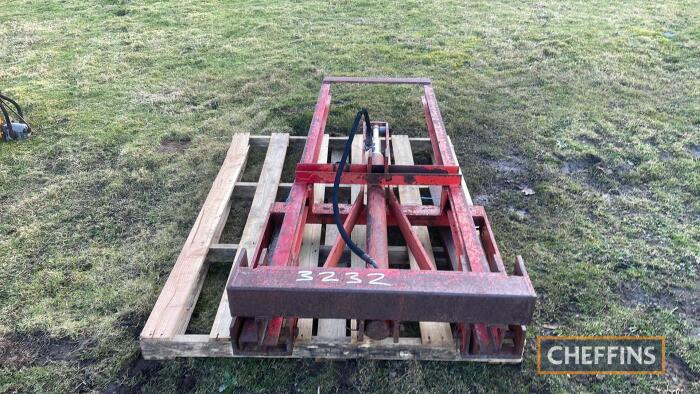 Tractor Mounted Rear Forklift 3 Point Linkage