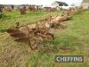 Trailed 3furrow plough, believed to be Ransomes