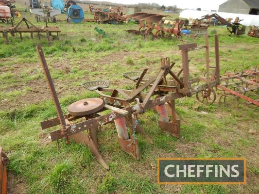 Mounted 2row potato planter with 2no. Bamlett cast iron seats