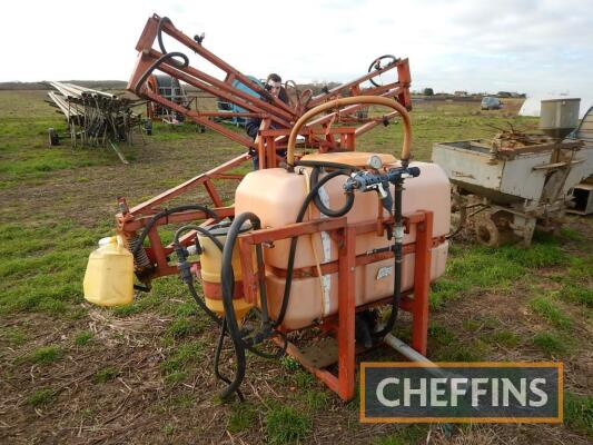 E. Allman & Co. Ltd 525ST 550ltr mounted boom sprayer Serial No. SF477