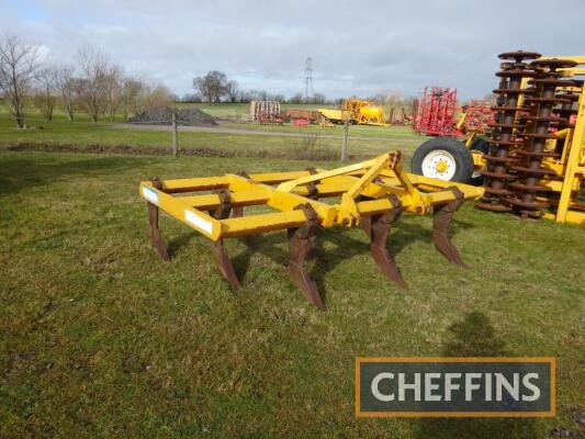 Bomford Superflow mounted 10-leg chisel plough, 3m Serial No. 20700