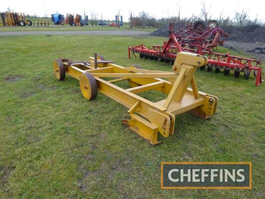 Michael Moore Moles mounted single leg mole plough Serial No. 593