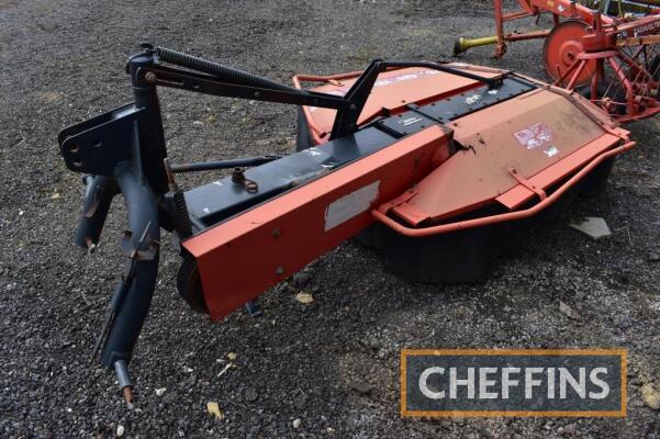 PZ Greenland CM170 mounted double drum mower, 1.7m Serial No. GT181841