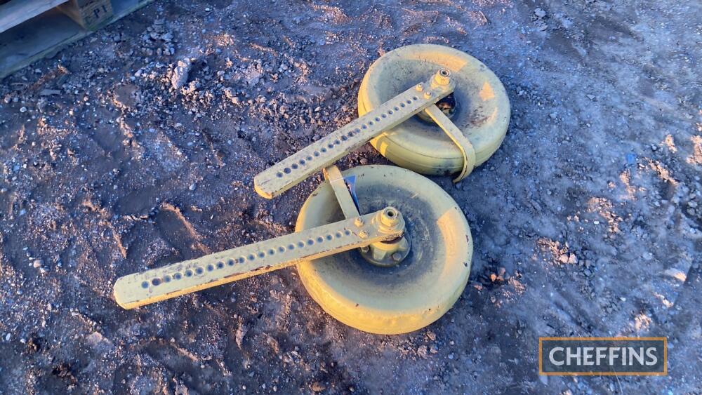 2no. Implement Depth Wheels UNRESERVED LOT Spares incl. Wheels & Tyres