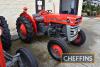 MASSEY FERGUSON 130 4cylinder diesel TRACTOR Serial No. SNMY458533 Fitted with foot throttle and rear linkage. Original sales leaflet available