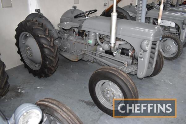 FERGUSON TEF-20 4cylinder diesel TRACTOR Reg. No. GWG 357 (expired) Serial No. 370878 Fitted with lighting set. Purchased from Aidan's next door neighbour and has recently received a full nut and bolt restoration