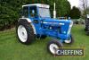 1975 FORD 5000 4cylinder diesel TRACTOR Reg. No. LAR 613P Serial No. B956454 Fitted with Dual Power, swinging drawbar and cab on Goodyear 13.6-38 rear and 7.50-16 front wheels and tyres. Supplied by Ernest Doe & Sons Ltd, Ulting, Essex. V5C available