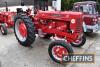 INTERNATIONAL McCORMICK B-450 4cylinder diesel TRACTOR Reg. No. JPY 750E Serial No. 1068 Fitted with lighting set, rear linkage, hour meter, electric start, swinging drawbar and Goodyear front tyres. V5C available