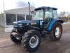 New Holland 7840 Tractor c/w blue roof, grey chassis Reg. No. N893 VOD Hours: 6093