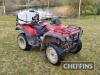 2001 HONDA Fourtrax TRX350FM petrol quadbike, 350cc, 6612 kilometres, 1082 hours c/w Fimco 25 Gallon spraytank