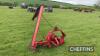 Massey Ferguson 60 mounted PTO driven finger bar mower with guards and wooden swath board, sold by Larchman & Sons, Attleborough, Norfolk Serial No. L733