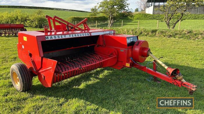 Massey Ferguson 128 conventional trailed baler Serial No. A6422528