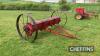 Massey Ferguson 717 trailed fertiliser spreader Serial No. V22781