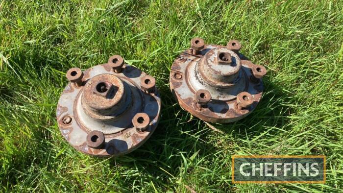 2no. Massey Ferguson 178 front wheel hubs