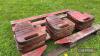 9no. Massey Ferguson 100 Series weights