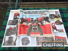 Massey Ferguson 300 Series brochure/wall chart