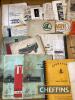 Vintage implement parts lists, instructions etc, a good qty. - 2