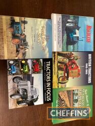 Tractor volumes to include Roadless, Ford and British tractors, all by Stuart Gibbard, together with Tractors in Focus and Marshall tractors (5)