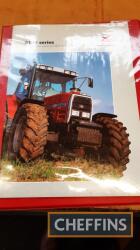 Massey Ferguson sales brochures for 6100, 6200, 6400 and 7400 Series tractors