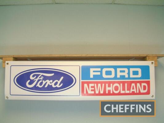 Ford and New Holland banner