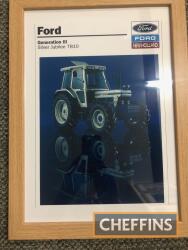 Ford Silver Jubilee 7810 framed poster