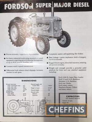 Fordson Super Major brochure