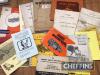 Mixed bundle of operators' and parts manuals (21)