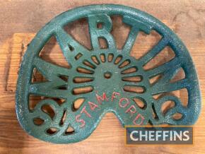 Martin, Stamford, a cast iron seat in green